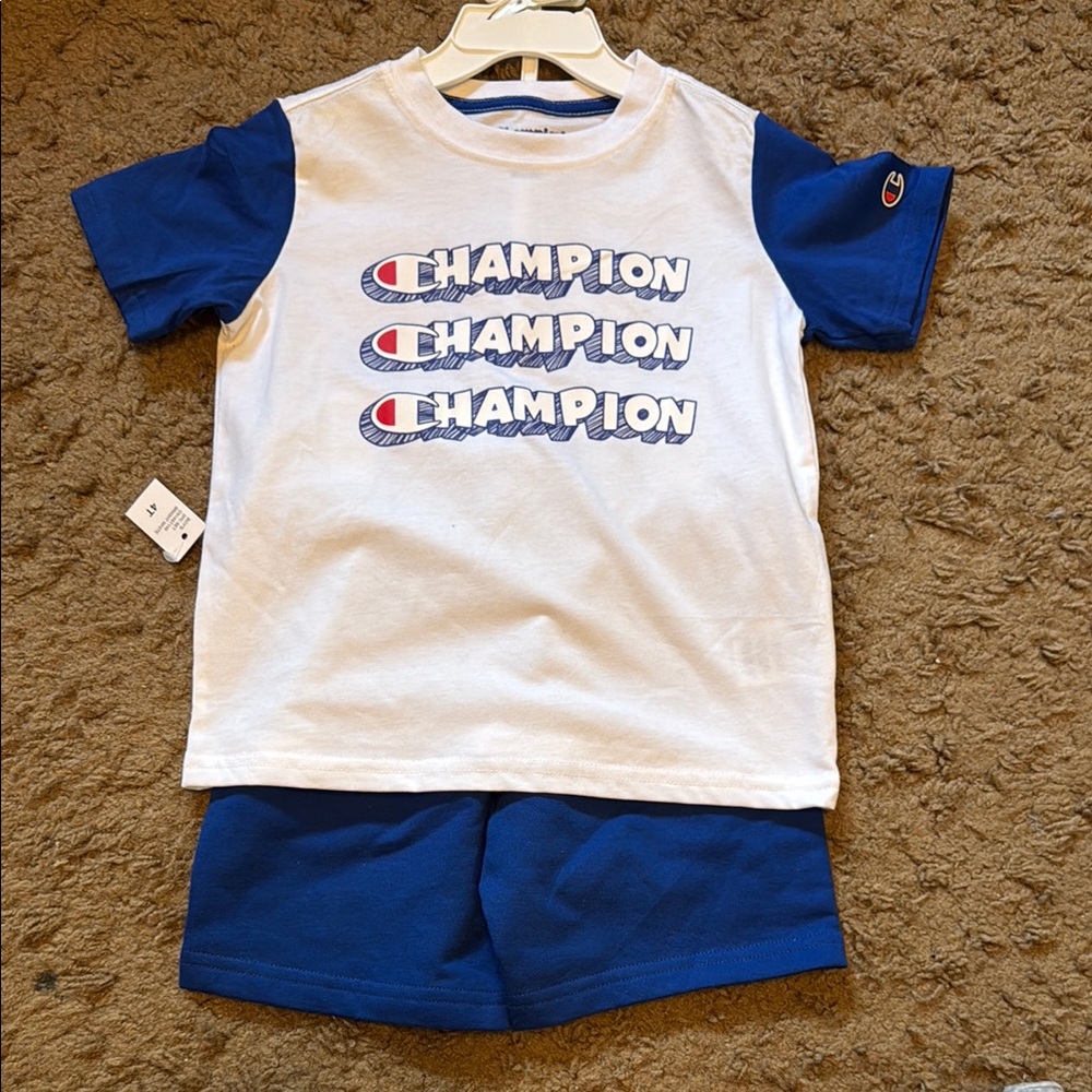 Champion Kids Shirt and Shorts Set 4T